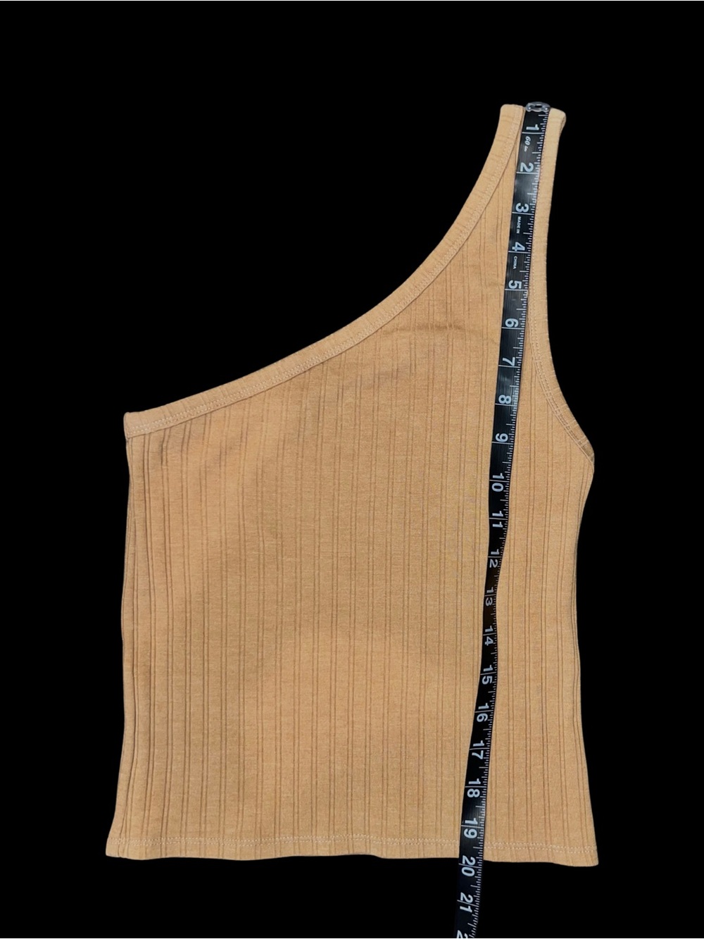 American Eagle One Shoulder Ribbed Top - Picture 4 of 5